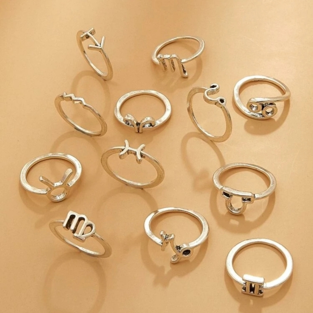 *Zodiac* Ring Set - Picture 3 of 3